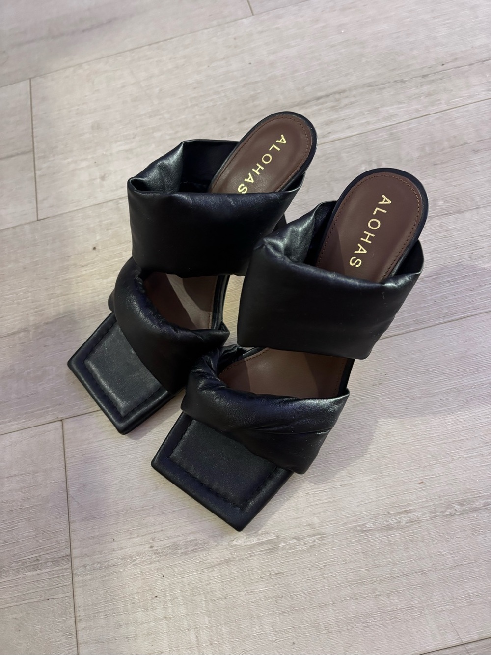ALOHAS Soft Sandal Heels Size 6